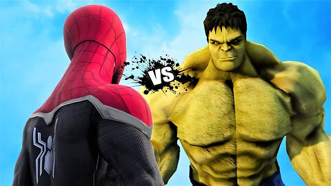 BIG HULK VS SPIDERMAN - THE INCREDIBLE HULK VS SPIDER-MAN (2002)