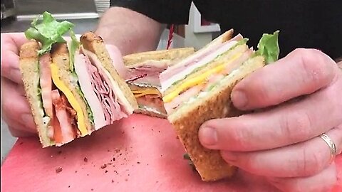 Beautiful Club Sandwich