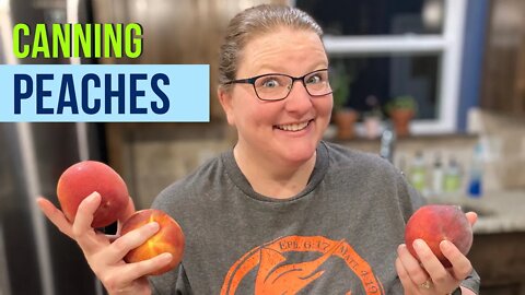 Quick and Easy Canned Peaches | Every Bit Counts Challenge Day 3