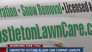 Lawn Care Company Unexpectedly Drops Lawsuits Against Some Customers