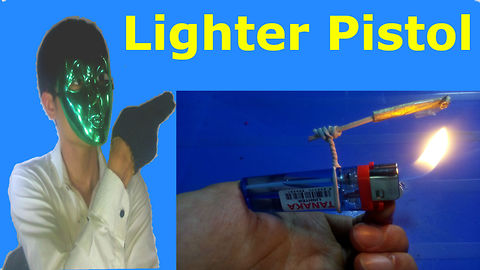 Lighter Gun - how to make a lighter gun easy