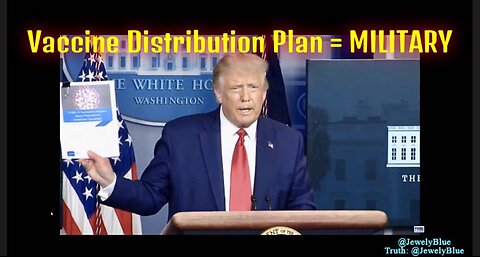 Trump's COVID-19 Vaccine Distribution Plan = MILITARY