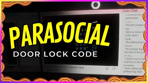 PARASOCIAL パラソーシャル Door Code Unlock 🟡 Arabella Elric 🟡