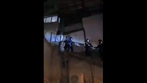 Happening now - its 3 am here Occupation military police stormed an anti-Zionist synagogue