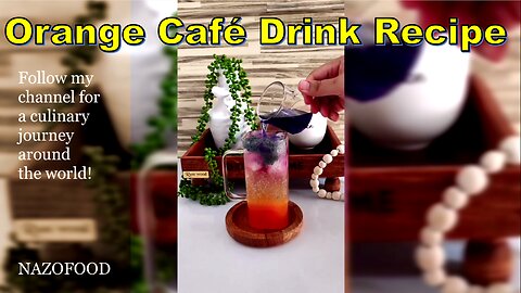 Orange Café Drink Recipe: A Refreshing Twist on a Classic Flavor-4K