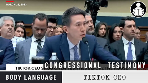 Body Language - Tiktok CEO Shou Chew