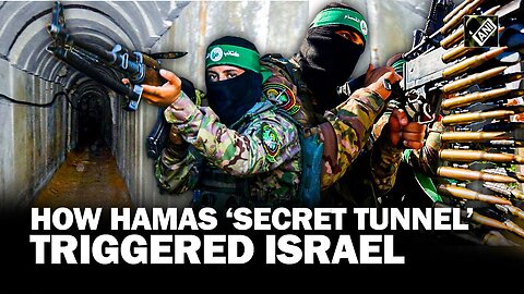 Israel-Gaza war| Hamas secret tunnel helps militants melt away, bring in advance weapons from abroad