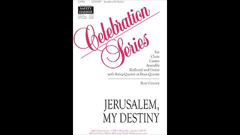 Jerusalem, My Destiny - Rory Cooney (Anthony Lee-Smith cover)