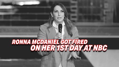 NBC NEWS FIRED RONNA MCDANIEL AFTER ANCHORS LAUNCH ON-AIR REBELLION