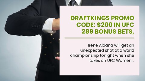 DraftKings Promo Code: $200 in UFC 289 Bonus Bets, Guaranteed