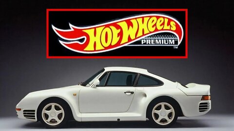 Hot Wheels Porsche 959 Premium