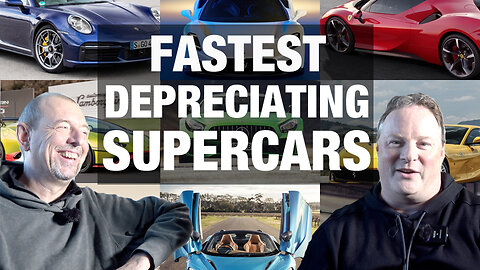 Fastest Depreciating SUPERCARS Revealed! Which Loses 42% in 1 Year? Which Gains 95%? | TheCarGuys.tv