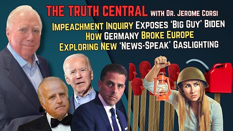 Impeachment Inquiry Exposed 'Big Guy' #Biden; A Primer on New 'News-Speak' Gaslighting