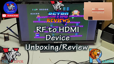 How to Hook up Classic Console to Modern TV | RF to HDMI Converter
