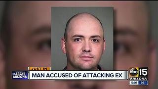 Man accused of attacking ex and her new boyfriend