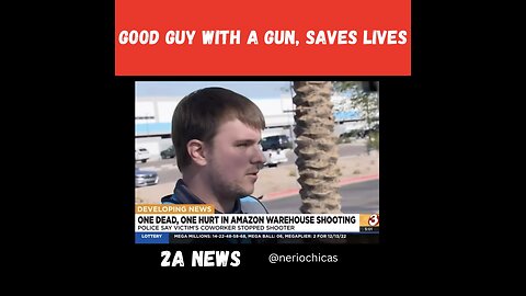 Good guy with a gun saves, many lives. #pewpew #2anews #2ndamendment #america