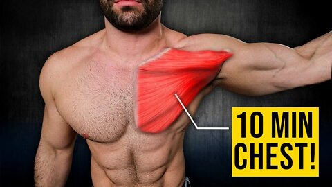 Do THIS 10MIN Home Workout for a BIG CHEST (DUMBBELLS ONLY!!)