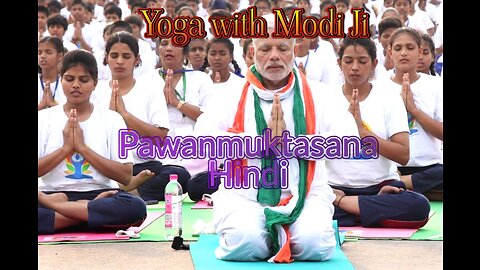 Yoga with Modi Pawanmuktasana Hindi