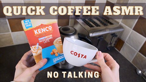 ASMR Frothy coffee ☕️ - No Talking