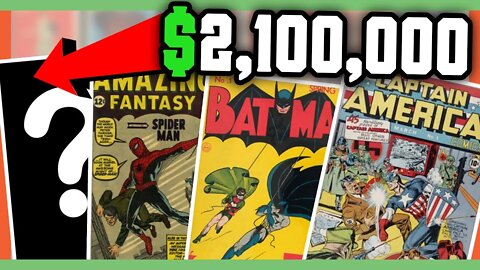 RARE COMIC BOOKS WORTH MONEY - MOST EXPENSIVE COMIC BOOKS!!