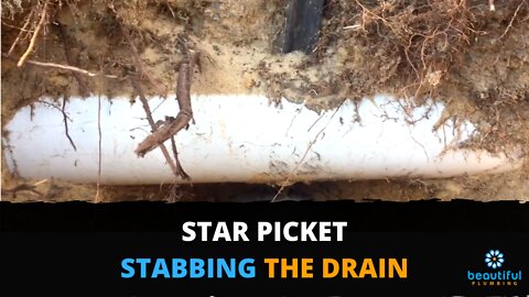 Stabbed by Star Picket: You Need to See This Blocked Drain