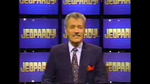 1991 Jeopardy! Creative Services Satellite Reel #RIPAlexTrebek (110920B)
