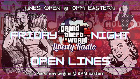 Friday Night Open Lines March 8 2024
