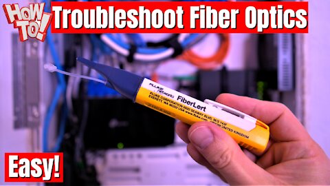 FiberLert Fiber Light Detector | Troubleshooting Fiber Optic Cable