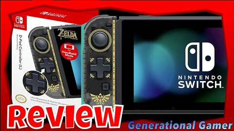 Hori's Retro Game JoyCon For Nintendo Switch - Reviewed (Zelda Edition)
