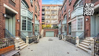 A rarely available home on a gated Manhattan street seeks $6.49M