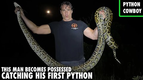 New Hampshire Man Almost Has Heart Attack Catching His First Monster Python