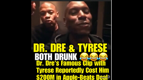 Dr. Dre’s Famous Clip with Tyrese Reportedly Cost Him $200M in Apple-Beats Deal