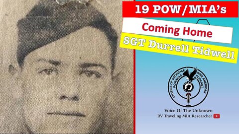 SGT Durrell A. Tidwell WW2 POW/MIA Coming Home || Stories Of Sacrifice