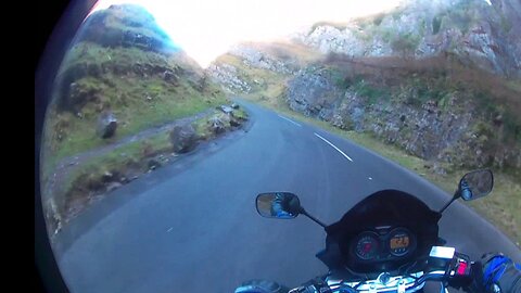 SQUEAKY, #singing, #biker, #spring, #ride, #moors, #dashcam,