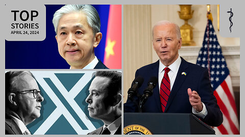 Biden Signs Foreign Aid Bill; Elon Musk vs Australia | Top Stories | April 24, 2024