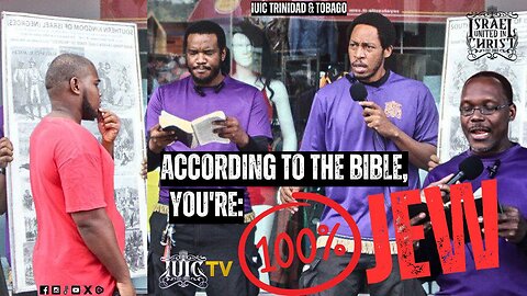 ACCORDING TO THE BIBLE, YOU'RE 100% JEW