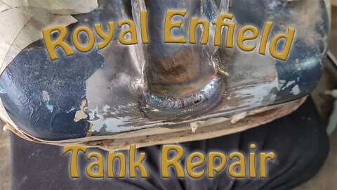 Royal Enfield Fuel Tank Repair | Cracked | Leaking