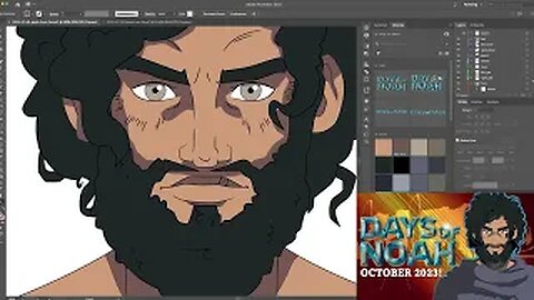 Drawing Jared - Days of Noah - Behind The Scenes