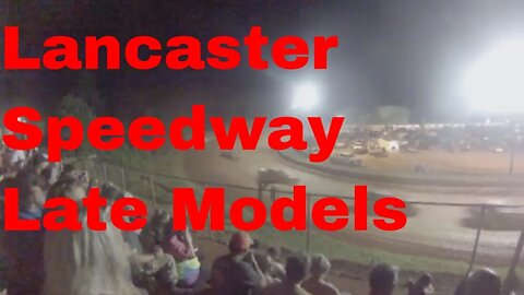Lancaster Speedway Late models 9-5-2020 Lancaster S.C. Turn 4 bleachers