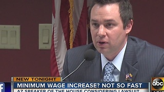 Potential challenge to minimum wage increase in Arizona