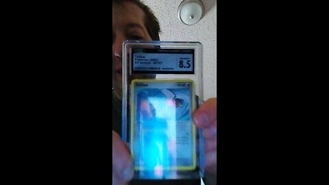 A cgc Pokémon card