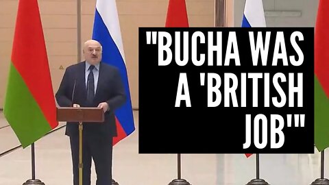 🚨Bucha was "BRITISH JOB"🚨 Lukashenko claims. - Inside Russia Report