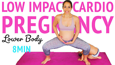 Low Impact Cardio Workout for Pregnancy | Lower Body Workout for Pregnancy