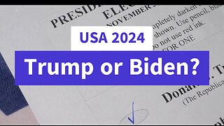 2024 Presidential Showdown: Biden vs Trump - according to AI