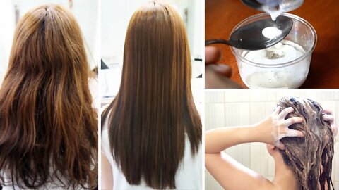 Straighten Your Hair Naturally With This Simple Recipe