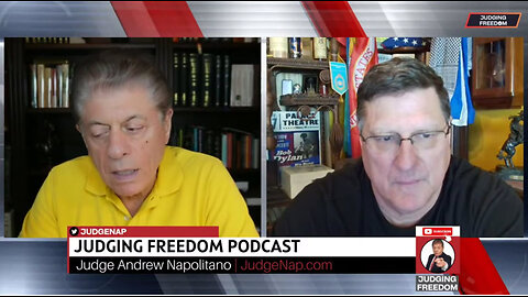 Judge Napolitano - Judging Freedom-Scott Ritter : How Isolated Is Israel?