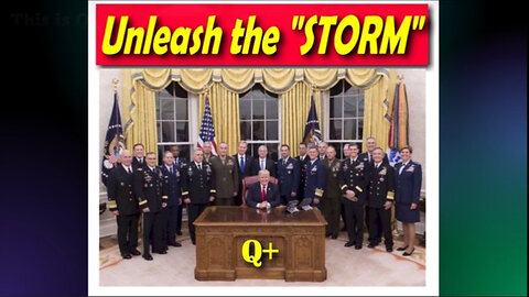 Situation Update Stream 7.16.2023 - Q+ Trump ~ Unlesh the "Storm"