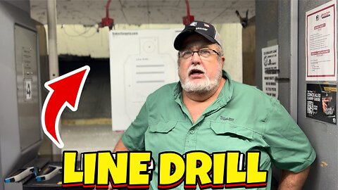 Improve your handgun accuracy with this simple yet effective line drill.