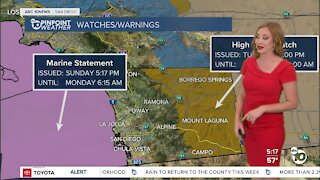 ABC 10News Pinpoint Weather with Meteorologist Leah Pezzetti