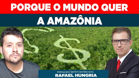 PORQUE O MUNDO QUE A AMAZÔNIA | RAFAEL HUNGRIA - FERNANDO BETETI